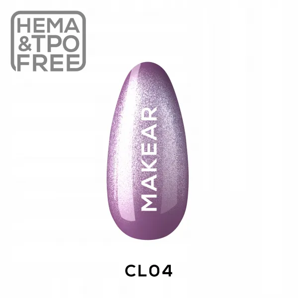 Makear Lakier Hybrydowy Cat Eye Paris Midnight CL04 8 ml