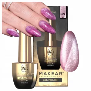 Makear Lakier Hybrydowy Cat Eye Toe Beans MCL01 8 ml