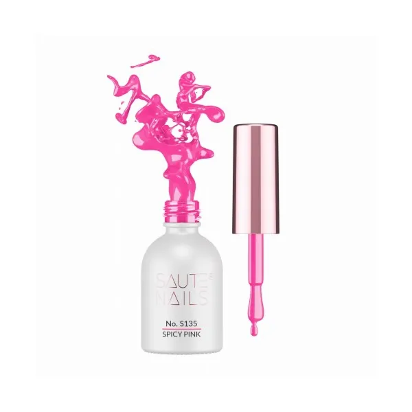 Lakier Hybrydowy S135 saute nails 8 ml