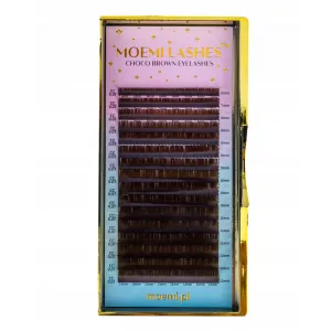 Moemi Rzęsy Do Przedłużania Choco Brown C 0.10 mix