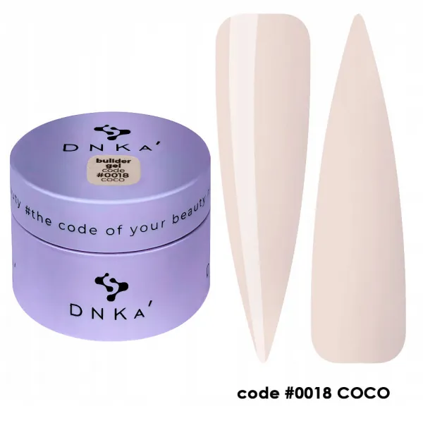 Dnka' Builder Gel Żel Budujący Code #0018 Coco 30 ml