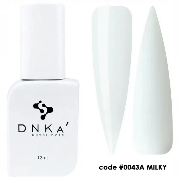 Dnka' Rubber Cover Base Code #0043A Milky 12 ml