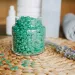ItalWax Wosk do depilacji twardy w granulkach dropsy TOP LINE EMERALD 750g