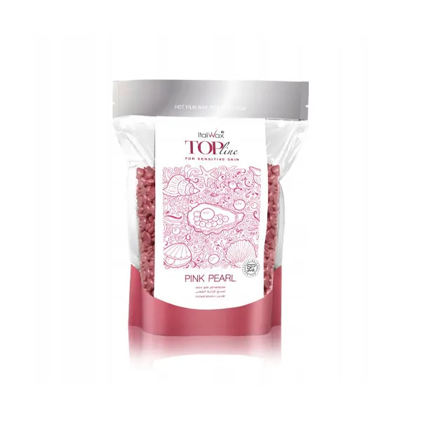 ItalWax Filmwax Wosk ziarenka do depilacji Pink pearl 750g