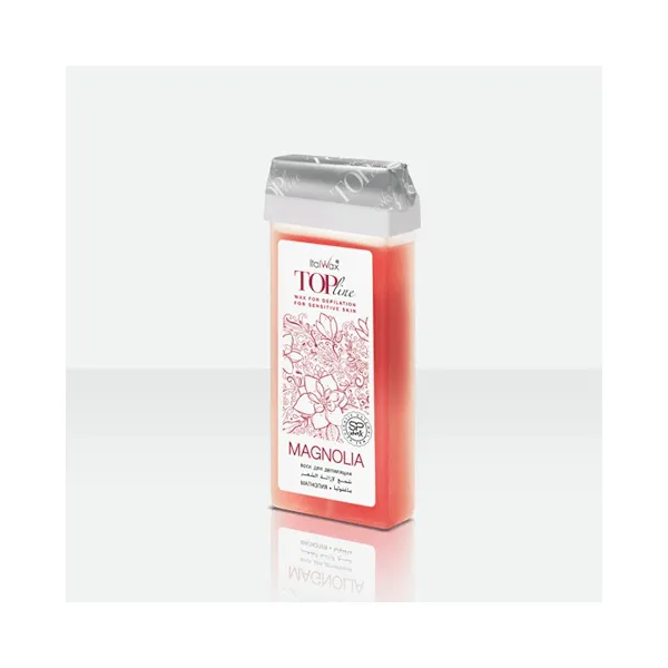 ITALWAX Wosk żelowy do depilacji ciała rolka TopLine Magnolia roll on 100ml