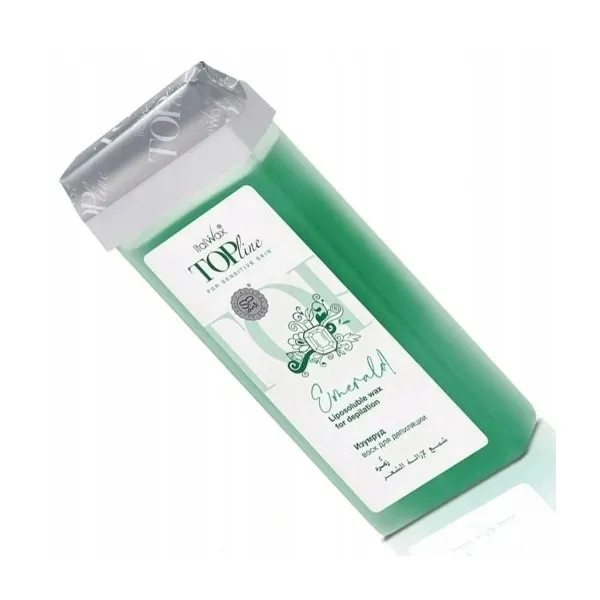 ITALWAX wosk w rolce sensitive TOP LINE 100 ml EMERALD