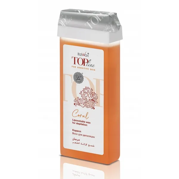 Italwax Top Line Coral 100 ml wosk do depilacji