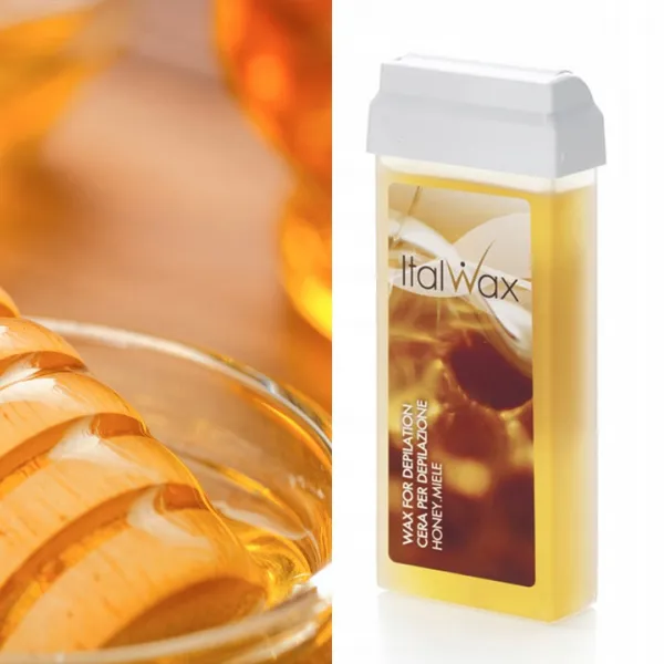 Italwax Wosk do depilacji w rolce Italwax natural miodowy 100 ml