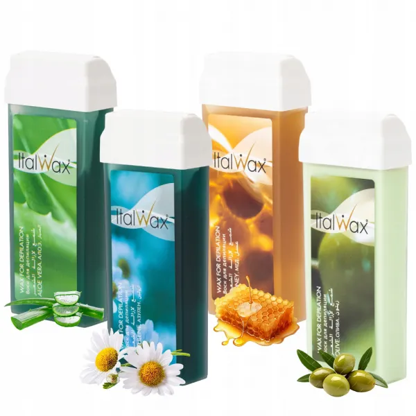 Italwax Wosk do depilacji w rolce Italwax natural miodowy 100 ml