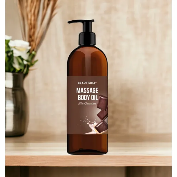 Beautiona Massage Body Oil Oliwka Do Masażu Hot Chocolate 500 ml
