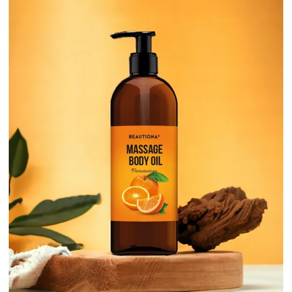 Beautiona Massage Body Oil Oliwka Do Masażu Pomarańcza 500 ml
