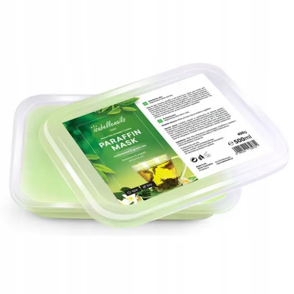 Isabellenails Paraffin Mask Parafina Cedarwood & Green Tea 500 ml
