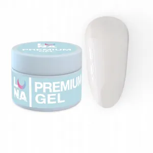Luna moon Premium gel 02, 15 ml żel budujący mleczny