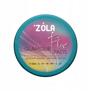 Zestaw wałeczków silikonowych Zola Glamour Flex (S, S+, M, M+, L, L+)
