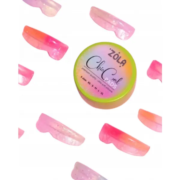 Zestaw wałeczków silikonowych do rzęs Zola Chic Curl (XS, S, M, L, XL)