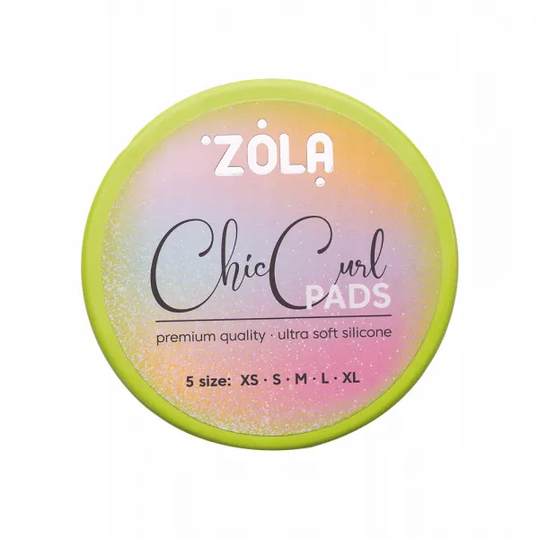 Zestaw wałeczków silikonowych do rzęs Zola Chic Curl (XS, S, M, L, XL)