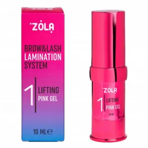 Kompozycja do laminacji ZOLA / Color Lab / 01 Lifting Pink Gel, 10 ml