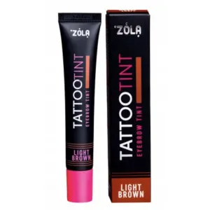 ZOLA farba do brwi i rzęs Tattoo Tint Light Brown Jasny brąz 15 ml