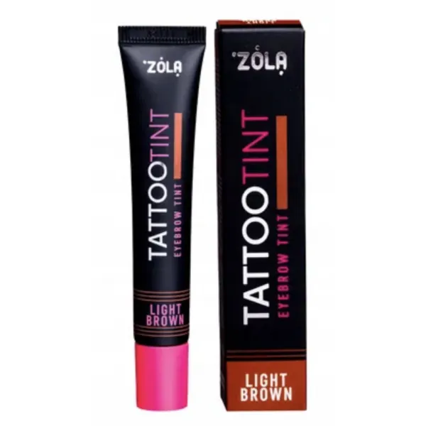 ZOLA farba do brwi i rzęs Tattoo Tint Light Brown Jasny brąz 15 ml