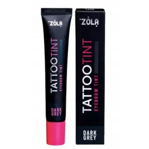 ZOLA farba do brwi i rzęs Tattoo Tint Dark Gray Szara 15 ml