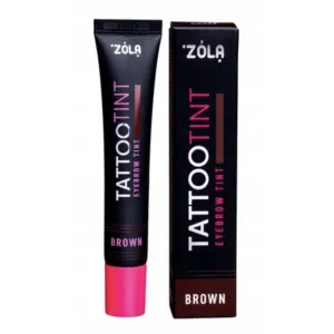 ZOLA farba do brwi i rzęs Tattoo Tint Brown brąz 15 ml