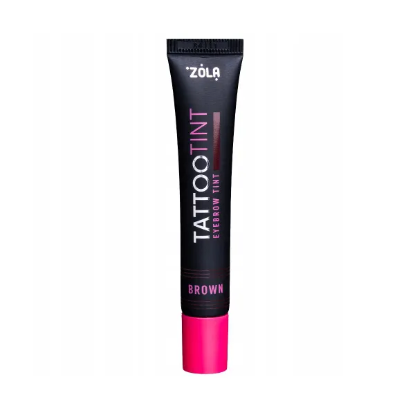 ZOLA farba do brwi i rzęs Tattoo Tint Brown brąz 15 ml