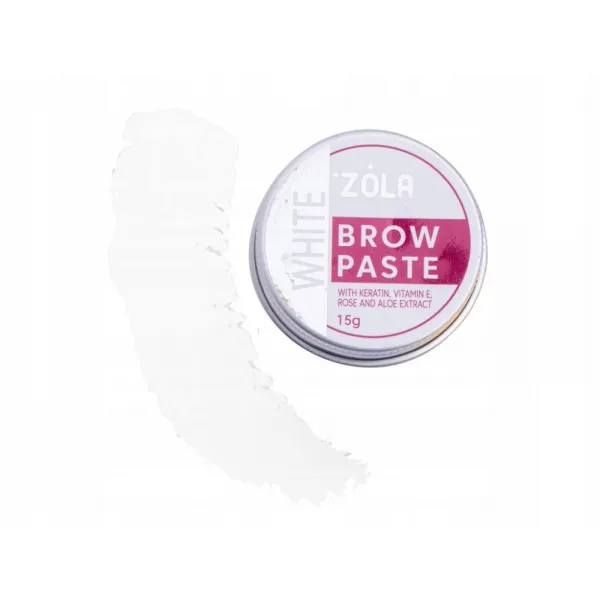 ZOLA - pasta do brwi, biała