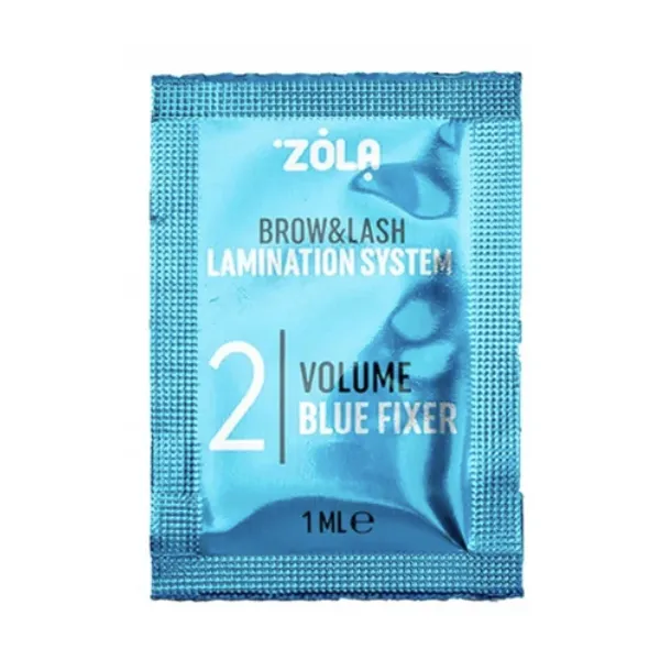 Utrwalacz laminacji rzęs i brwi ZOLA Color Lab 02 Lifting Blue Gel 3ml