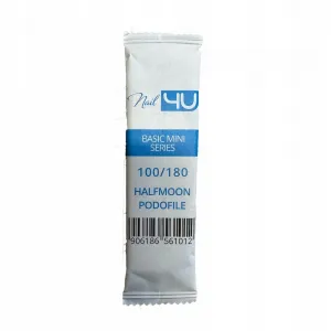 Nail4U Mini Pilnik do Paznokci łódka Seria Profesjonalna BASIC III 100/180