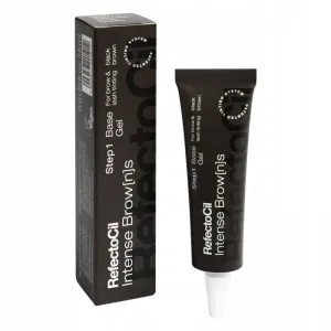 RefectoCil Intense Brow[n]s Base Gel Black Brown 15ml farba do brwi