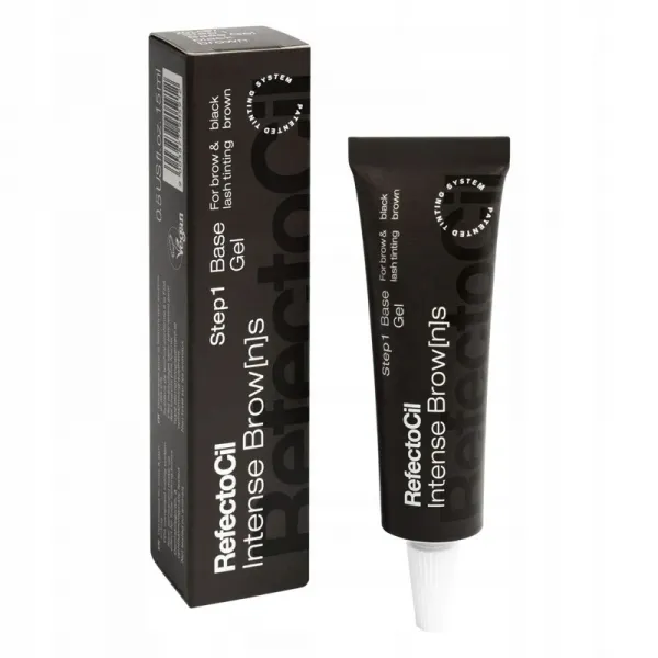 RefectoCil Intense Brow[n]s Base Gel Black Brown 15ml farba do brwi