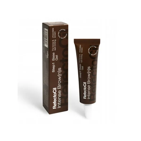 RefectoCil Intense Brow[n]s Base Gel Ash Brown 15ml farba do brwi popielaty