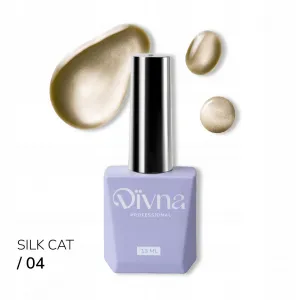 Divna Lakier Hybrydowy Silk Cat Eye 04 13 ml