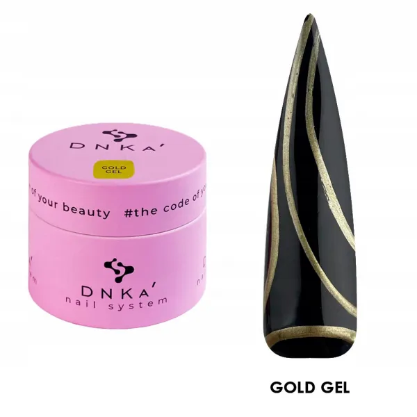 Dnka' Gold Żel Żel Do Zdobień 5 ml