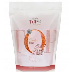 Wosk do depilacji w dropsach ItalWax coral 1000 g