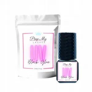 Pimp My Lashes klej UV do przedłużania rzęs black glue 5ml