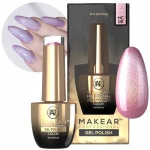 Makear Lakier Hybrydowy Cat Eye Holo HC02 8 ml