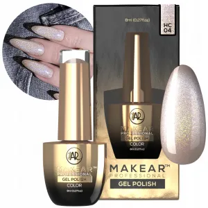 Makear Lakier Hybrydowy Cat Eye Holo HC04 8 ml