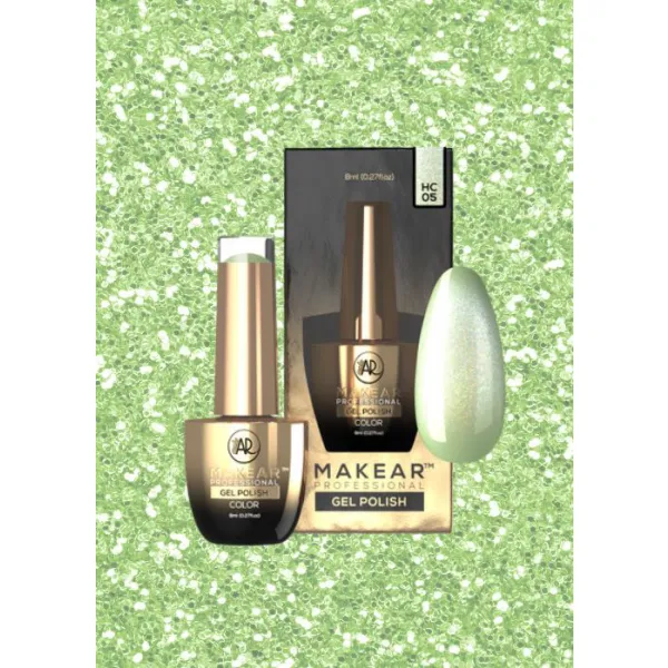 Makear Lakier Hybrydowy Cat Eye Holo HC05 8 ml