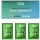 Hialuronowy elixir do rzęs i brwi ZOLA Color Lab 03 Lifting Green Gel 3ml