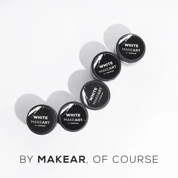 Makear Makeart Żel Do Zdobień White Biały 5 ml