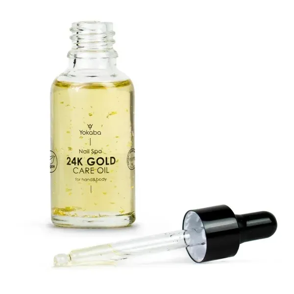 Yokaba Olejek Do Ciała, Dłoni i Paznokci 24K Gold 30 ml