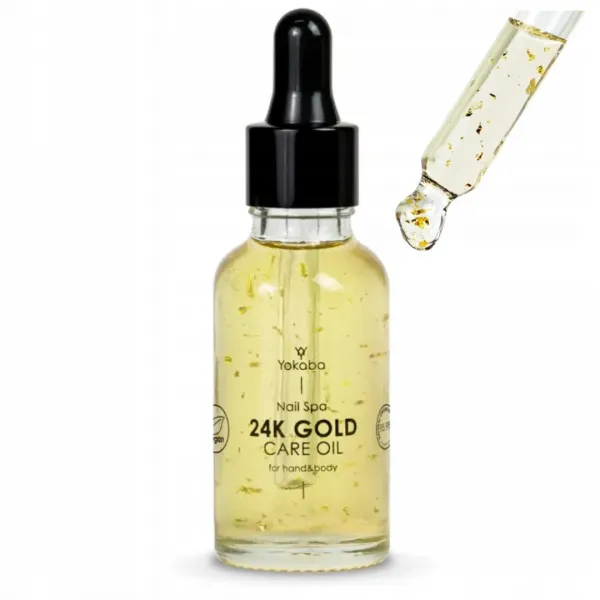 Yokaba Olejek Do Ciała, Dłoni i Paznokci 24K Gold 30 ml