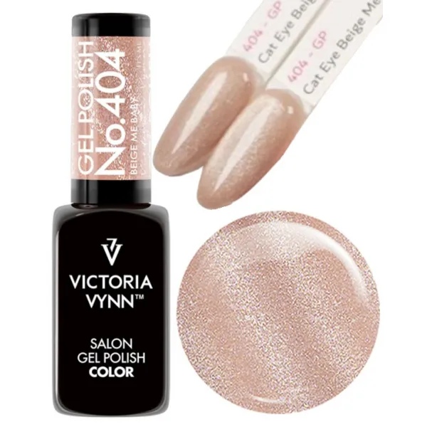Victoria Vynn Lakier Hybrydowy Cat Eye 404 Beige Me Baby 8 ml