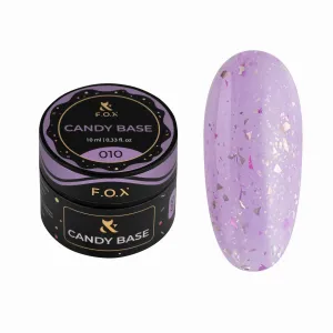 Baza hybrydowa kolorowa F.O.X Candy Base 010, 10 ml