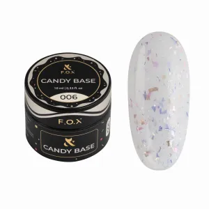 Baza hybrydowa kolorowa F.O.X Candy Base 006, 10 ml