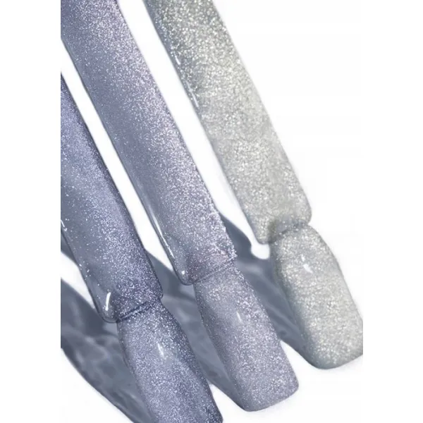 Makear Top No Wipe Cat Eye Silver 8 ml