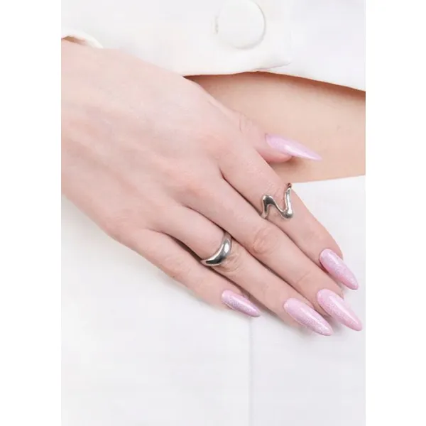 Makear Top No Wipe Cat Eye Silver 8 ml