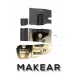 Makear Top No Wipe Cat Eye Silver 8 ml