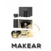 Makear Top No Wipe Cat Eye Gold 8 ml
